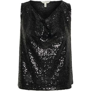 Part Two, Dames, Tops, Zwart, Maat: L Poliester,