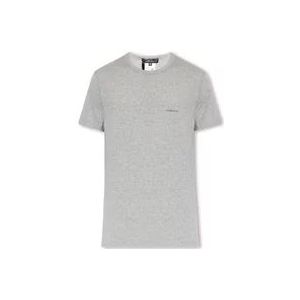 Versace Ondergoedcollectie T-shirt , Gray , Heren , Maat: L