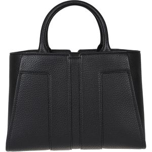 Elisabetta Franchi, Dames, Tassen, Zwart, Maat: ONE Size Katoen,