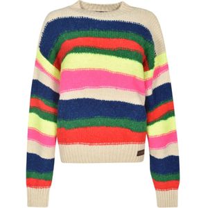 Dsquared2, Dames, Truien, Veelkleurig, Maat: XS Fleece,