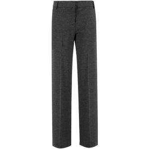 Ermanno Scervino, Dames, Broeken, Grijs, Maat: S Viscose,
