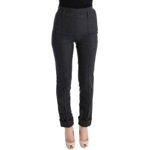 Ermanno Scervino, Dames, Broeken, Grijs, Maat: S Wol,