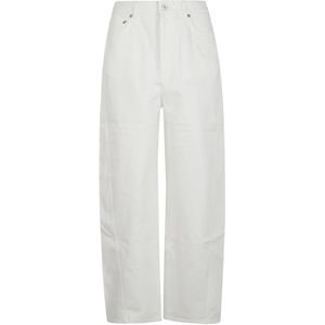 Givenchy, Dames, Broeken, Wit, Maat: W26 Katoen,