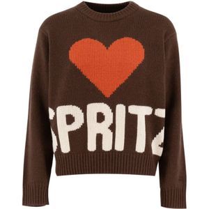 MC2 Saint Barth, Dames, Truien, Bruin, Maat: S Jersey,