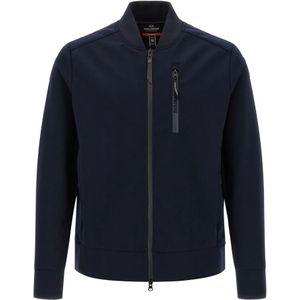 Parajumpers, Heren, Sweatshirts & Hoodies, Blauw, Maat: M Katoen,