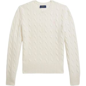 Polo Ralph Lauren, Dames, Truien, Wit, Maat: M Wol,