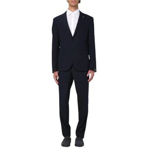 Manuel Ritz, Heren, Pakken, Blauw, Maat: XL