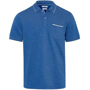 Brax, Heren, Tops, Blauw, Maat: M