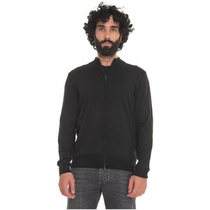 Hugo, Heren, Truien, Zwart, Maat: 3XL Wol,