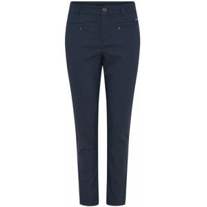 C.Ro, Dames, Broeken, Blauw, Maat: S Viscose,