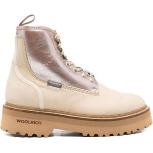 Woolrich, Dames, Schoenen, Beige, Maat: 36 EU Wol,