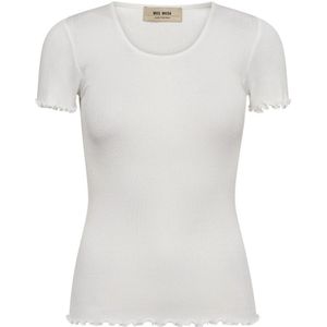 MOS Mosh, Dames, Tops, Wit, Maat: S/M Zijde,