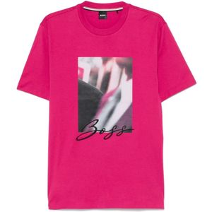 Hugo, Heren, Tops, Roze, Maat: S