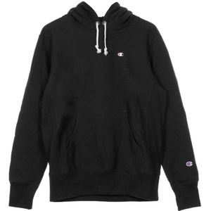 Champion, Heren, Sweatshirts & Hoodies, Zwart, Maat: M Katoen,