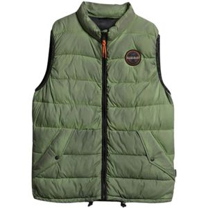 Napapijri, Heren, Jassen, Groen, Maat: M