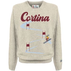 Saint Barth, Heren, Truien, Beige, Maat: L Wol,