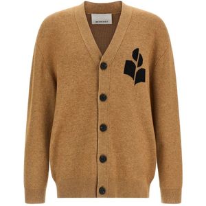 Isabel Marant, Heren, Truien, Beige, Maat: M Katoen,