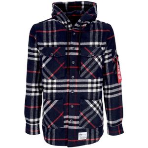 Alpha Industries, Heren, Jassen, Blauw, Maat: XL