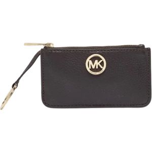 Michael Kors Pre-owned, Dames, Pre-owned, Bruin, Maat: ONE Size Leer,