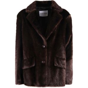 Stand Studio, Dames, Jassen, Bruin, Maat: S