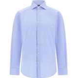 Boggi Milano, Heren, Overhemden, Blauw, Maat: XS Katoen,