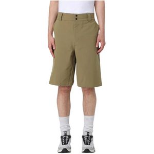 Gr10K, Heren, Korte broeken, Groen, Maat: S Nylon,