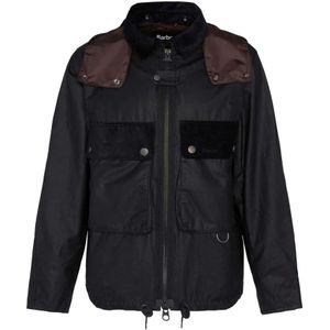 Barbour, Heren, Jassen, Zwart, Maat: XL Katoen,