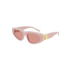 Balenciaga Stijlvolle zonnebril verhoogt je look , Pink , unisex , Maat: 53 MM