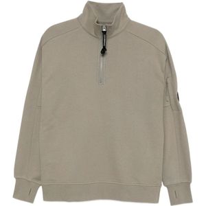 C.p. Company, Heren, Sweatshirts & Hoodies, Grijs, Maat: 2XL Fleece,