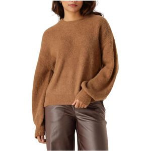 MSCH Copenhagen - MSCH Gustel - Pullover - Beige - Wol- en Alpacablend