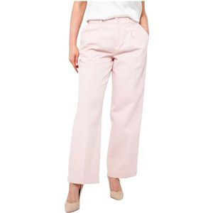 Guess, Dames, Broeken, Roze, Maat: W25 Katoen,