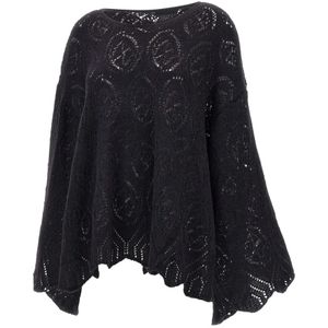 Maurizio Mykonos, Dames, Truien, Zwart, Maat: XS Wol,