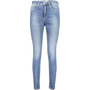 Calvin Klein, Dames, Jeans, Blauw, Maat: W27 L30 Katoen,