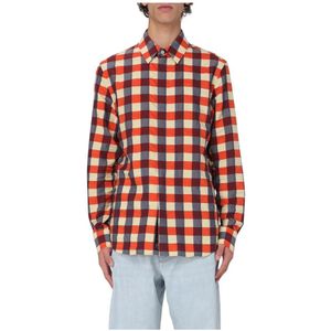Bottega Veneta, Heren, Overhemden, Veelkleurig, Maat: M Katoen,