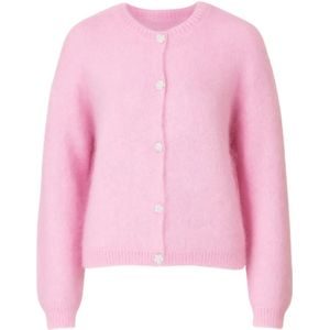Opal Studio, Dames, Truien, Roze, Maat: ONE Size Mohair,