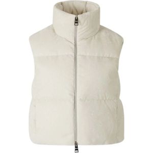 Herno, Dames, Jassen, Wit, Maat: M Velours,