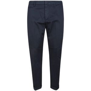 Dondup, Heren, Broeken, Blauw, Maat: W36 Katoen,