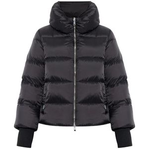 add, Dames, Jassen, Zwart, Maat: XS Leer,