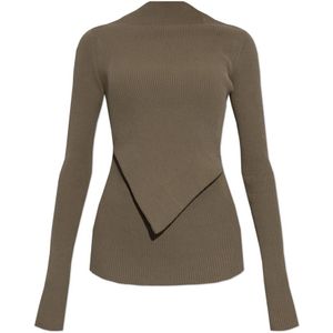 Rick Owens, Dames, Truien, Bruin, Maat: XS