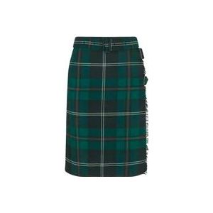 Burberry Skirts , Green , Dames , Maat: M