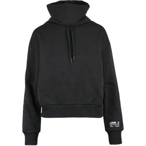 Herno, Dames, Sweatshirts & Hoodies, Zwart, Maat: M Katoen,