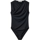Sofie Schnoor - Bodystocking - Zwart - Zonder Mouwen - Geraffineerde Schouders