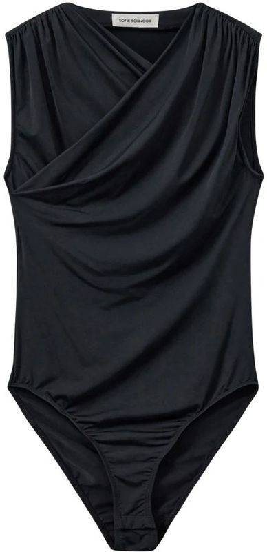 Sofie Schnoor - Bodystocking - Zwart - Zonder Mouwen - Geraffineerde Schouders