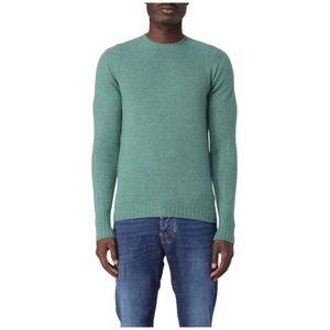 Drumohr, Heren, Truien, Groen, Maat: XL Kasjmier,