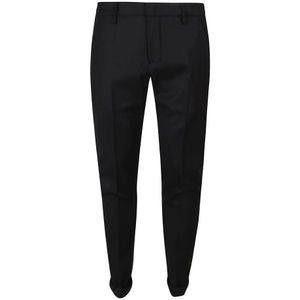 Dondup, Heren, Broeken, Zwart, Maat: W38 Wol,