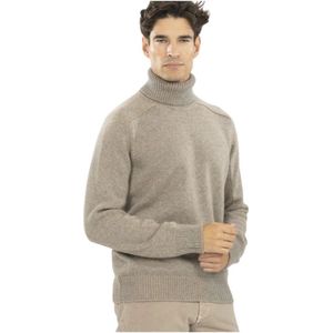 Zegna, Heren, Truien, Grijs, Maat: XL Leer,