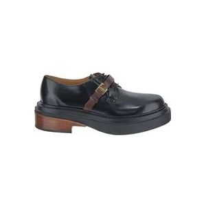 Tod's Verfijnde Leren Zakelijke Schoenen , Black , Dames , Maat: 40 EU