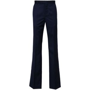 Givenchy, Heren, Broeken, Blauw, Maat: M Wol,