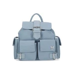 Pinko Backpacks , Blue , Dames , Maat: ONE Size