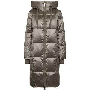 Mos Mosh - Mmnova Metallic Down Jacket - Donsjas - Groen - 100% Polyester